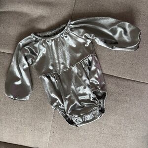 Velvet Baby Bubble Romper